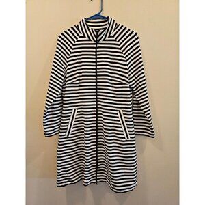 Women's Cabi Byline Jacket #5851 Black‎ & White Size Small